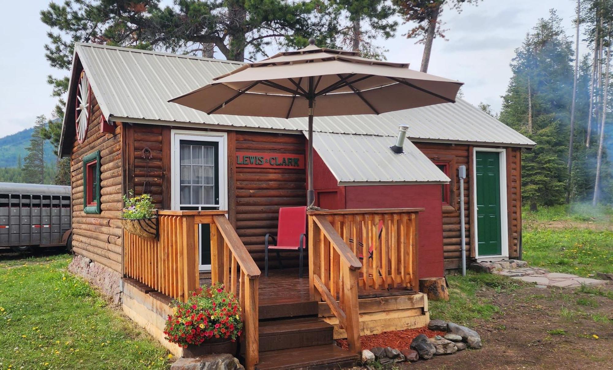 Bear Creek Ranch Bed & Breakfast Essex Exterior foto